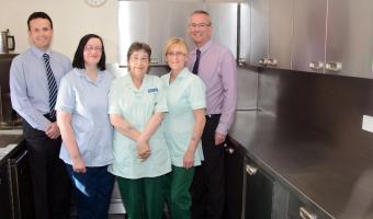 Moffat manufacture and fit £10,000 kitchen for Scottish hospice free of charge