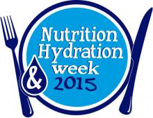 Nutrition & Hydration Week 2015, logo, images