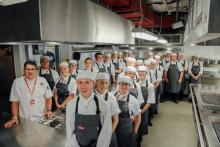 Chef Rupert Rowley launches two skills academies at The Sheffield College 