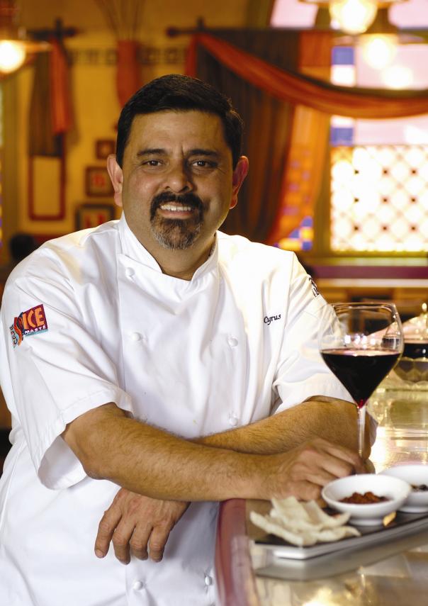 Cyrus Todiwala is chef ambassador at The Clink Restaurant at HMP Brixton