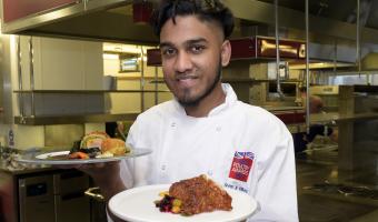 Britsih pultry Chef of the year Park Lane Turkey Pillay Birmingham