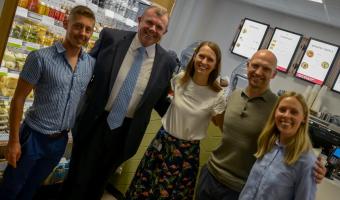 Healthy eating café launches at Birmingham Children’s Hospital 