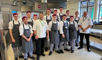 MSK chef joins Eastleigh College for training session 