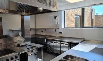 shine catering new bromley school kitchen