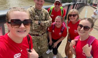 Sodexo Stop Hunger support for Armed Forces charity reaches £500,000