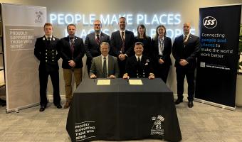 ISS celebrates ‘historic’ re-signing of Armed Forces Covenant 