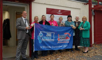 NACC Committee Members help deliver hundreds of free Welsh cakes  