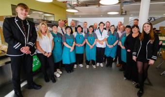 East Ayrshire Council members enjoy a delicious School Meal Deal 