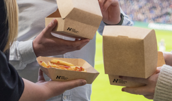 Notpla partners with Compass Cymru & Levy to introduce seaweed-based packaging at stadiums 