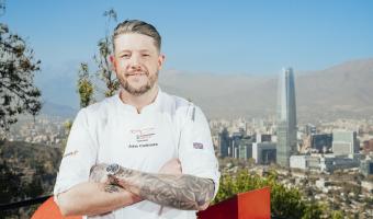 John Cudmore, head chef at the Battersea power station in London