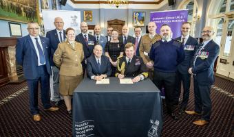Compass reaffirms support for Armed Forces community by re-signing covenant 