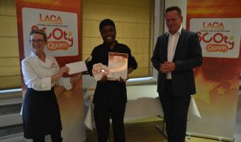 Heat winner: Raheem Morgan from Cooper Lane Primary School (Chartwells)