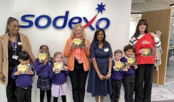 Sodexo volunteers chalk up over 1,400 reading sessions