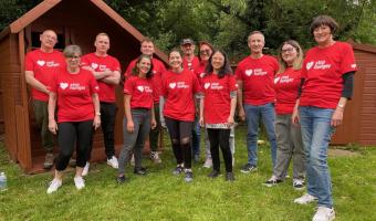 Sodexo volunteers put in over 500 hours to support Armed Forces charity 