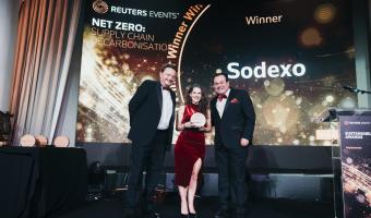 Sodexo’s net zero supply chain strategy wins two sustainability awards 