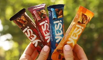 Nestlé has launched its ‘YES!’ snack bar range wrapped in recycling paper for the first time.