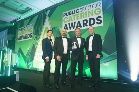 Phil Shelley wins Lifetime Achievement honour at Public Sector Catering Awards   Phil Shelley wins Lifetime Achievement honour at Public Sector Catering Awards