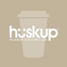 huskup reusable coffee cup biodegradable green 