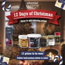 Essential Cuisine starts 12 days of Christmas advent calendar 