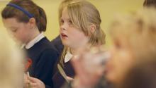 Sacla gives school children an operatic lunchtime