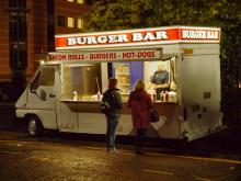 Burger van owners take local council to court over schools ban