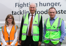 Farming Minister praises food charity’s efforts to tackle food waste 