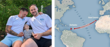 Chef teams up with his former prison officer to row across Atlantic Ocean