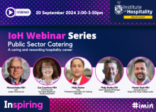 Institute of Hospitality hosts public sector catering webinar 