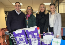 Pineapple Recruitment donates over 200 advent calendars to local foodbank