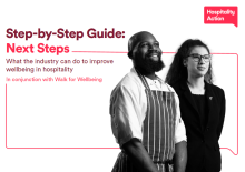 Hospitality Action creates step-by-step guide to improve workforce wellbeing