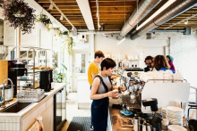 Research finds 48% of coffee drinks prefer to site in cafés over taking out 