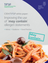 New allergen guide released by TiFSiP and CIEH