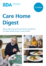 British Dietetic Association launches Care Home Digest  