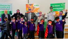 HCL celebrates National School Meals Week at Belmont School