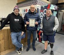 England football icon joins forces with veteran’s coffee company 