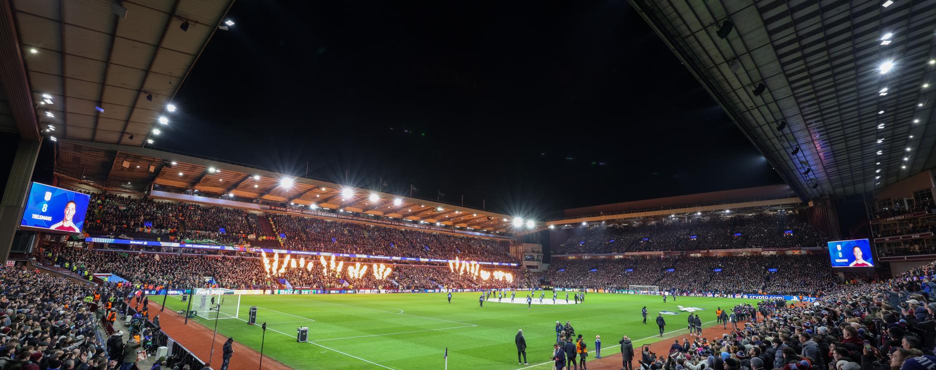 Aston Villa FC extends catering partnership at Villa Park with Levy  