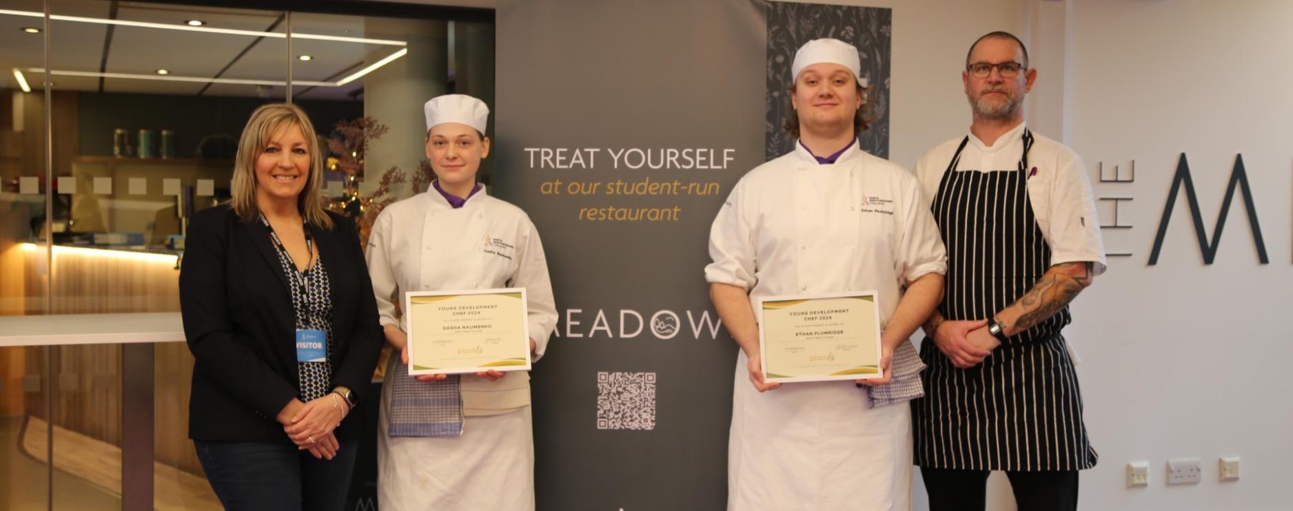 North Hertfordshire College catering student wins national cooking competition