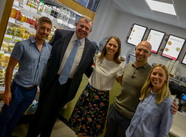 Healthy eating café launches at Birmingham Children’s Hospital 