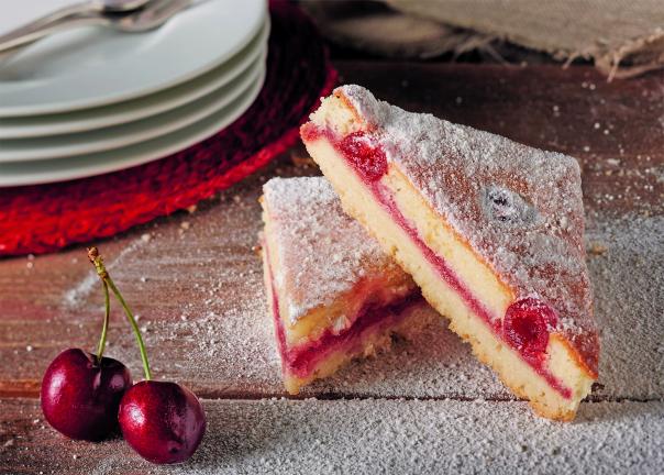 cherry bakewell, landmark wholesale, cake range, caterers kitchen