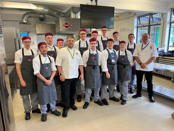 MSK chef joins Eastleigh College for training session 