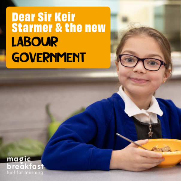 Magic Breakfast calls on Labour Government to set out plan for breakfast provision 