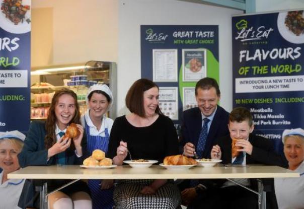 Northern Ireland Education Authority gives school meals ‘fresh look’  