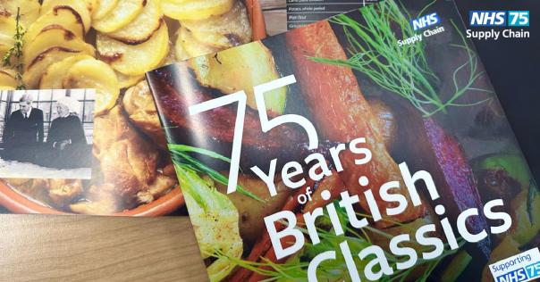 NHS Supply Chain creates 75th anniversary cookbook