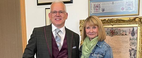 Michael Hales awarded Freedom of the City of London Michael Hales awarded Freedom of the City of London