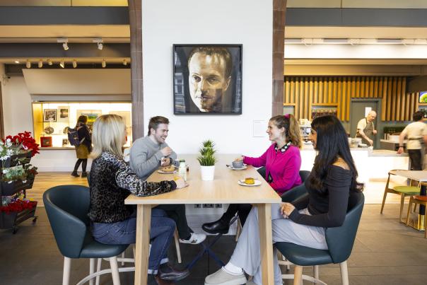 Heritage Portfolio unveils refurbished café Portrait at Scottish National Gallery  