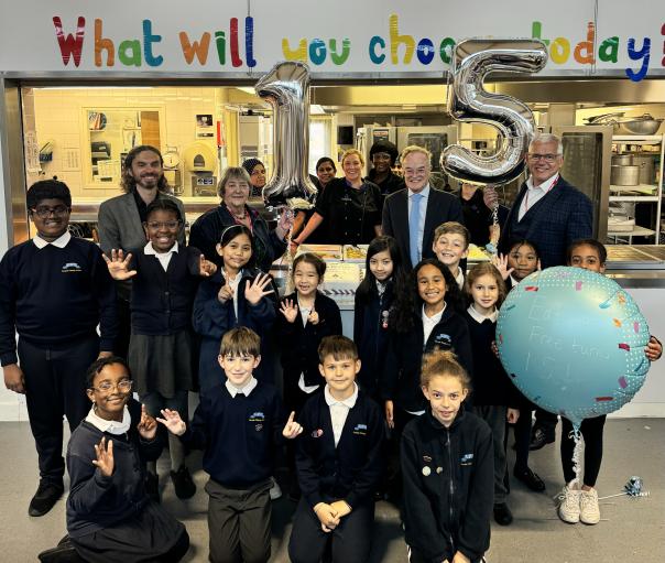 Newham Council celebrates 15 years of free school meals scheme