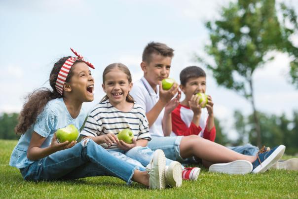 Healthy eating children 