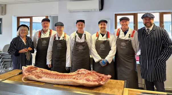 Middleton Foods culinary development team attends butchery training day