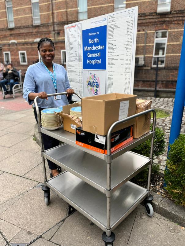 Hupfer’s variocart trolley ‘revolutionises’ catering at Manchester General Hospital 