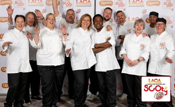 LACA School Chef of the Year competitors